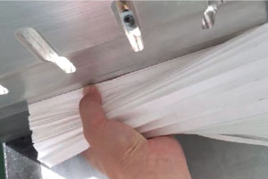 Configuración de parámetros clave de la soldadura de costura media del cartucho de filtro PP