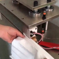 Plisado filtro cartucho plisado medio costura soldador