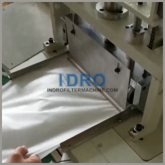 Línea de máquinas de producción de pliegues radiales de cartucho de filtro plisado de alto flujo