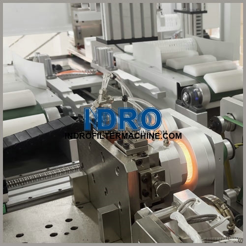 Sistema de soldadura de tapa de cartucho de filtro automático