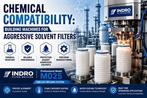 Compatibilidad química: Construcción de máquinas para filtros de disolventes agresivos