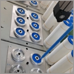 Línea de máquinas para la fabricación de cartuchos de filtro plisados para piscinas/spas